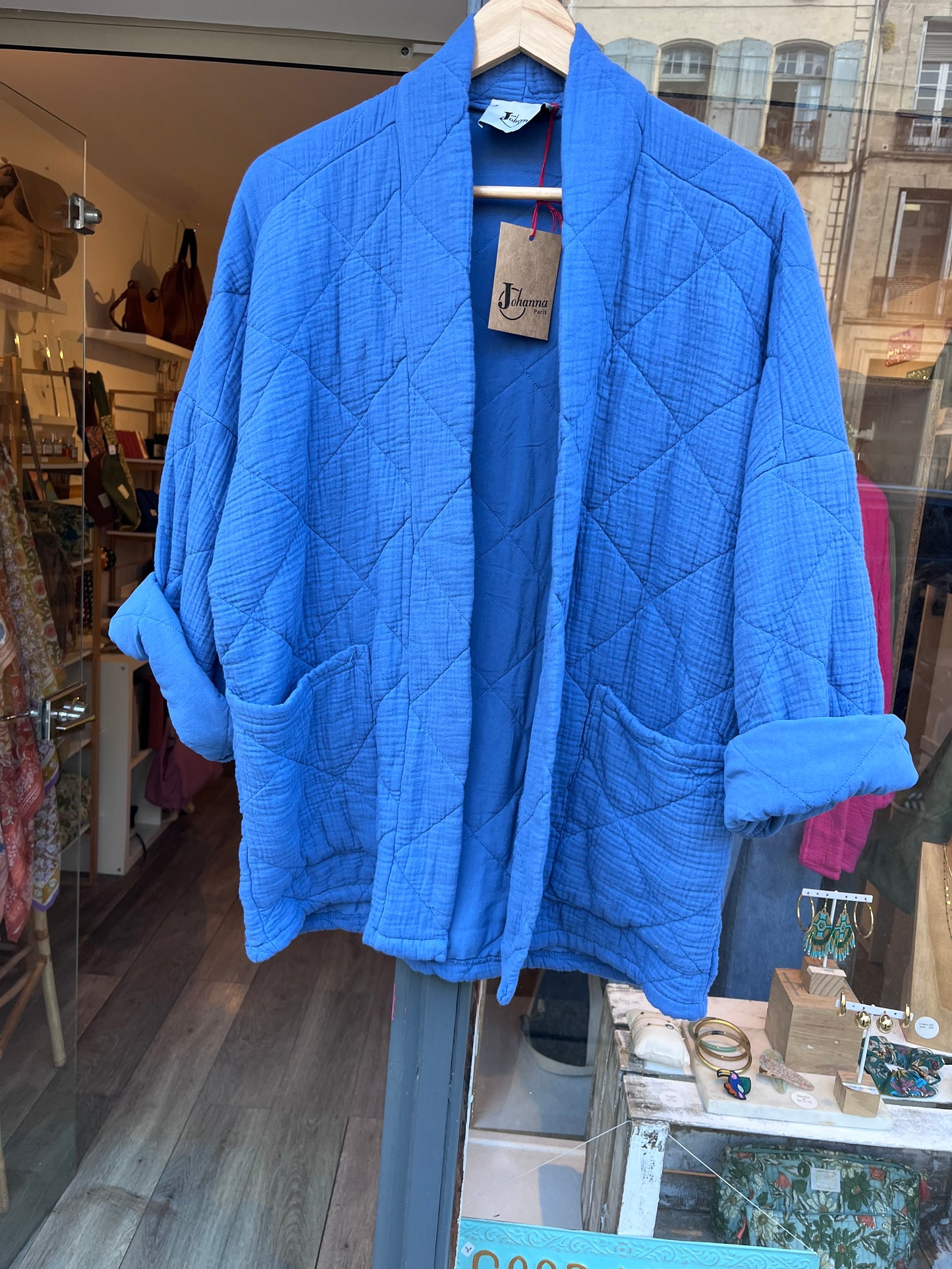 Veste Emmy bleu jean -Johanna paris