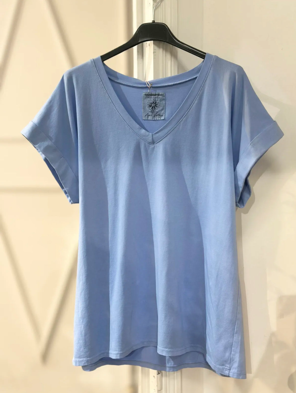 T-shirt col V