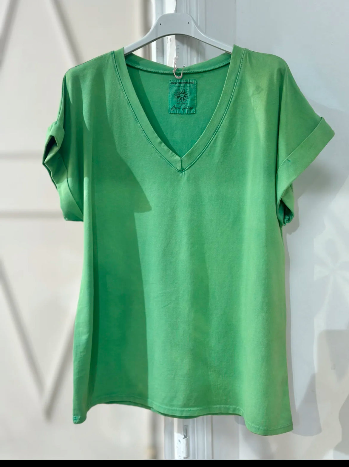 T-shirt col V