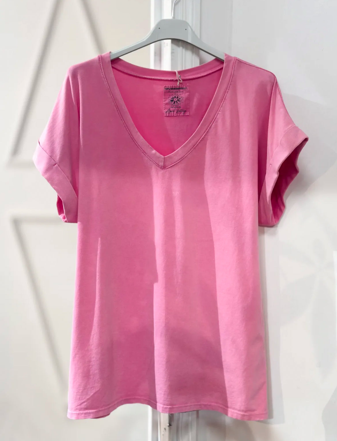 T-shirt col V