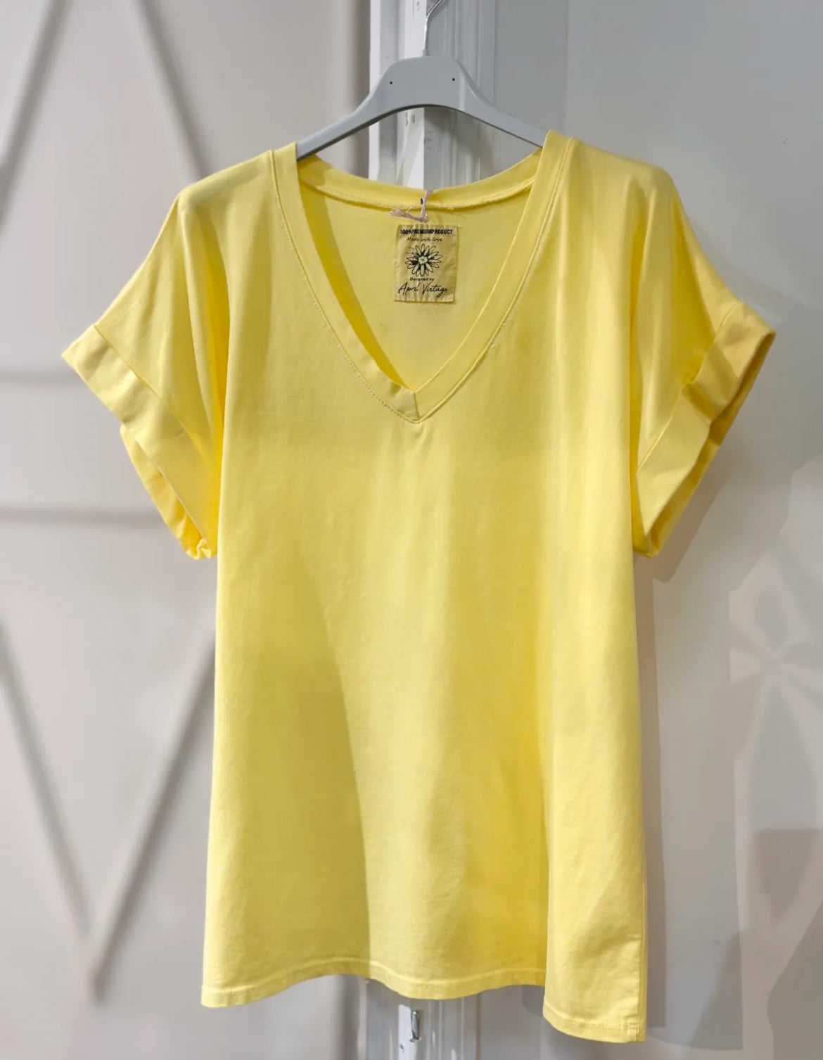 T-shirt col V