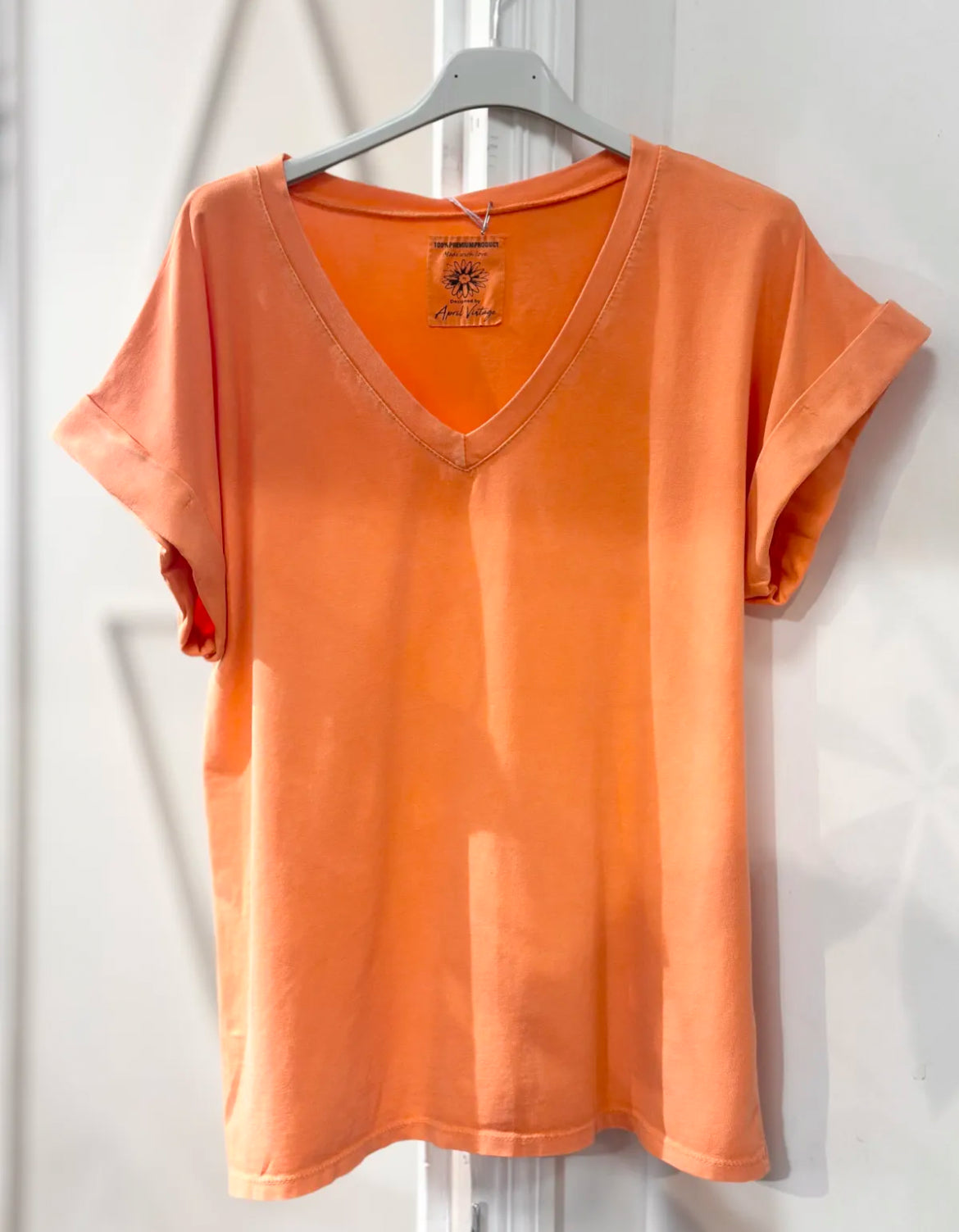 T-shirt col V