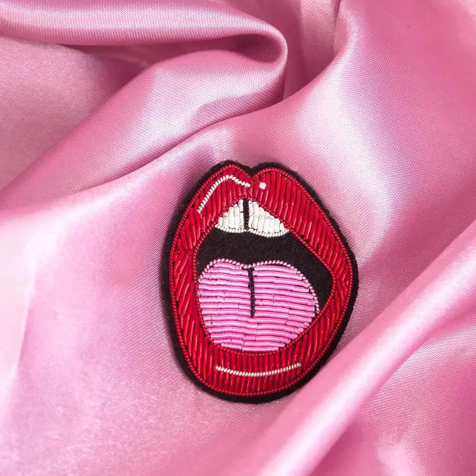 Broche Bouche