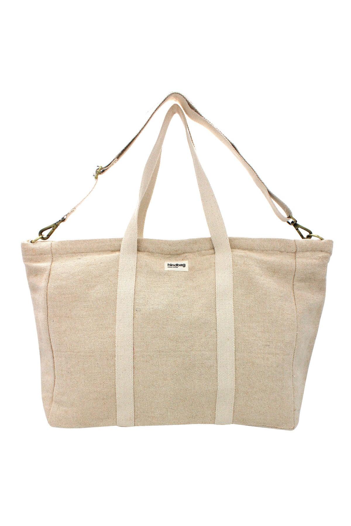 Sac cabas Jean Hindbag naturel