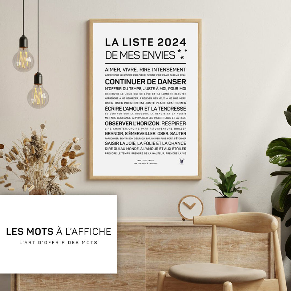 LES MOTS À L'AFFICHE