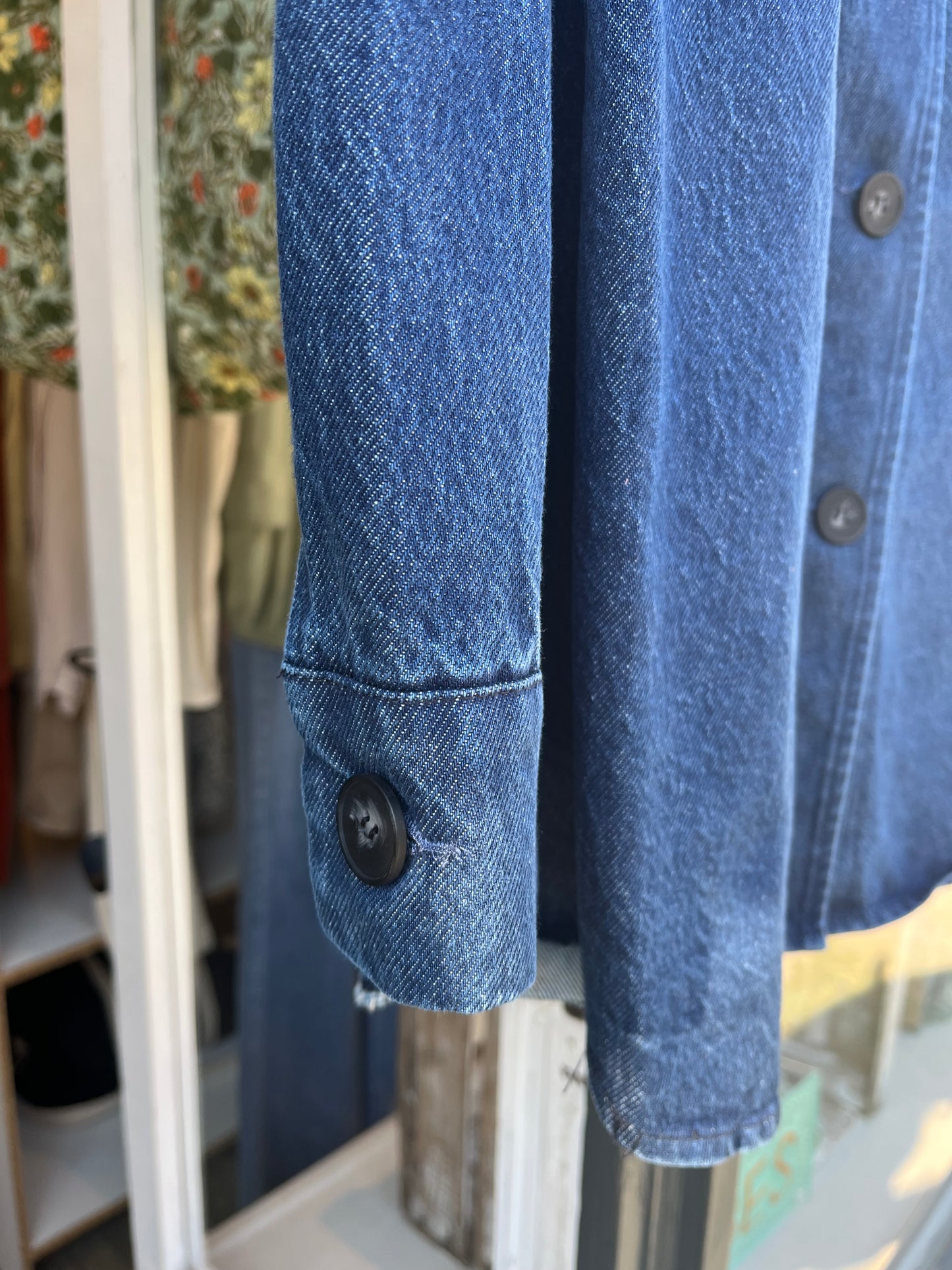 Veste en jean oversize-Johanna Paris