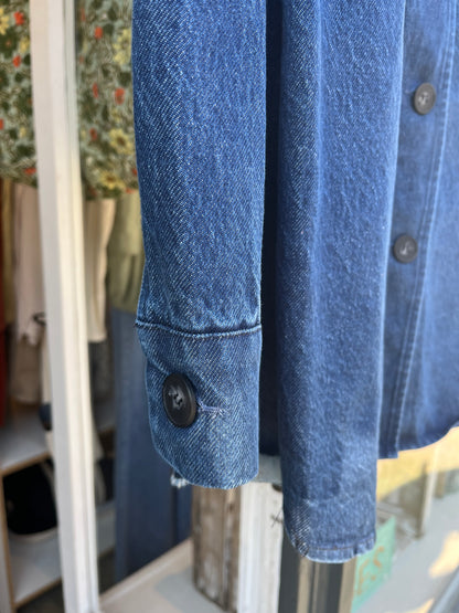 Veste en jean oversize-Johanna Paris