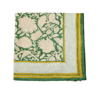 Foulard indien - Mira vert