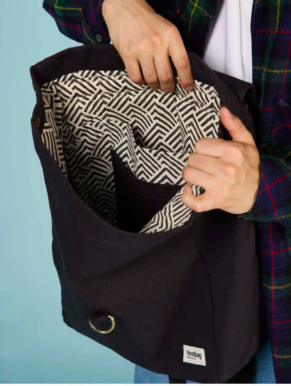 Sac à dos Guillaume noir Hindbag