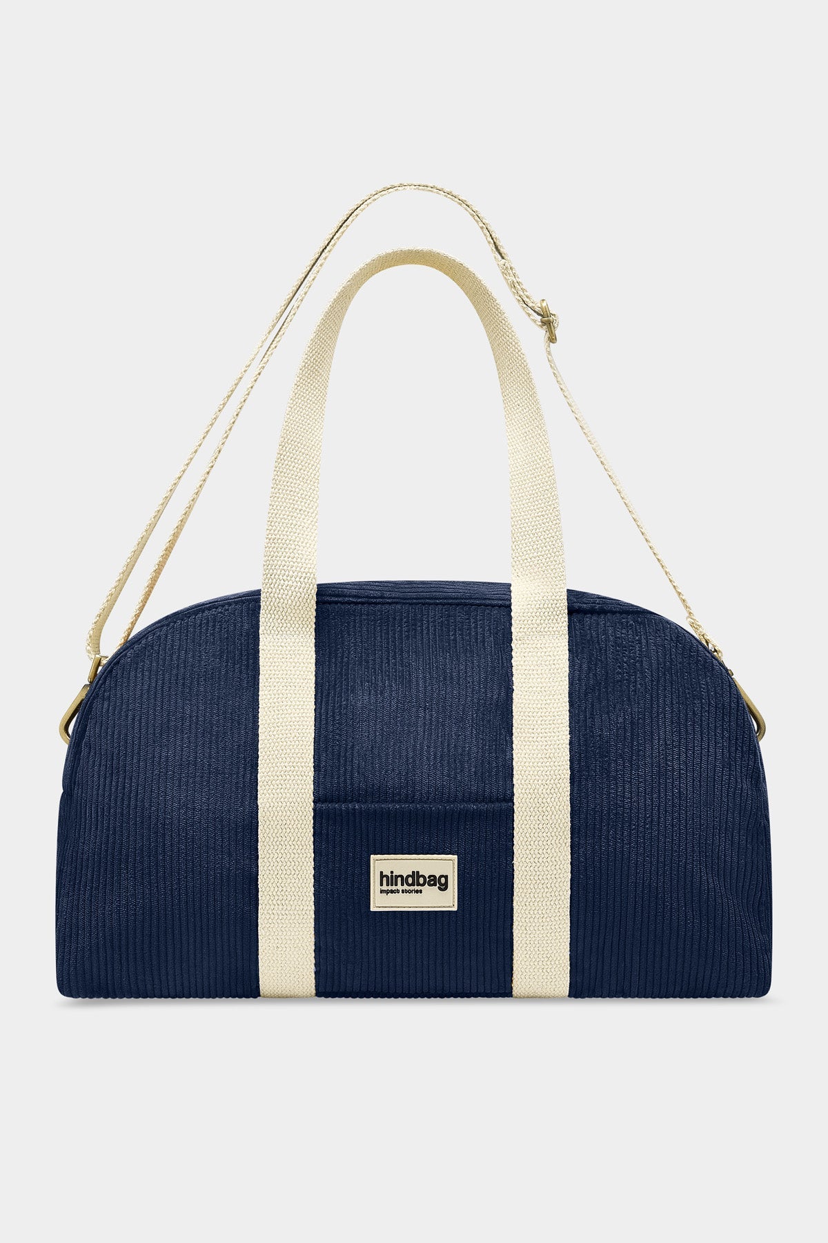 Sac bowling Charlie Hindbag velours marine